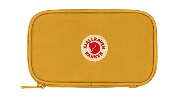 Fjallraven Жълт портфейл за пътуване Fjällräven Kånken