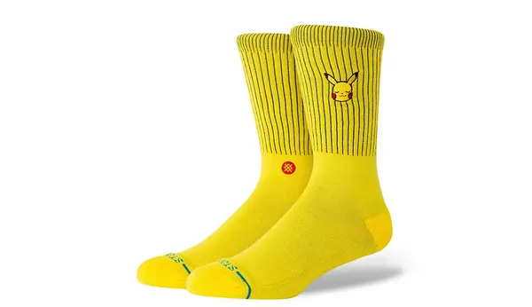 Stance Жълти чорапи Stance Pikachu Crew
