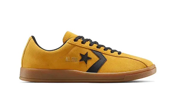 Converse Жълти велурени маратонки Converse All Star