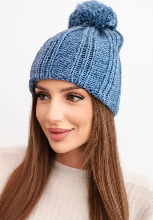 Kesi Зимна шапка Kesi с полар Idalia K284 деним