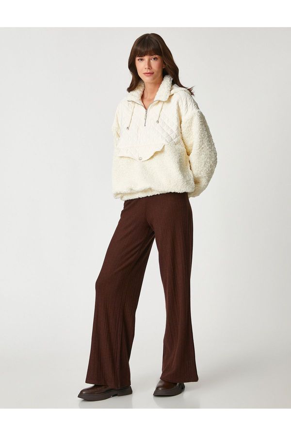 Koton Зимно яке Котон - Екрю - Редовно