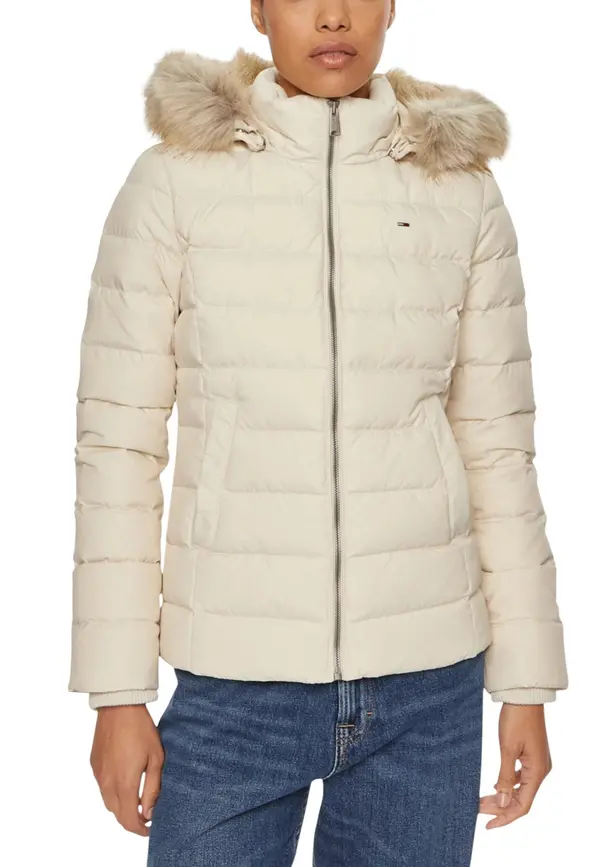 Tommy Hilfiger Jeans Зимно яке с качулка Tommy Hilfiger