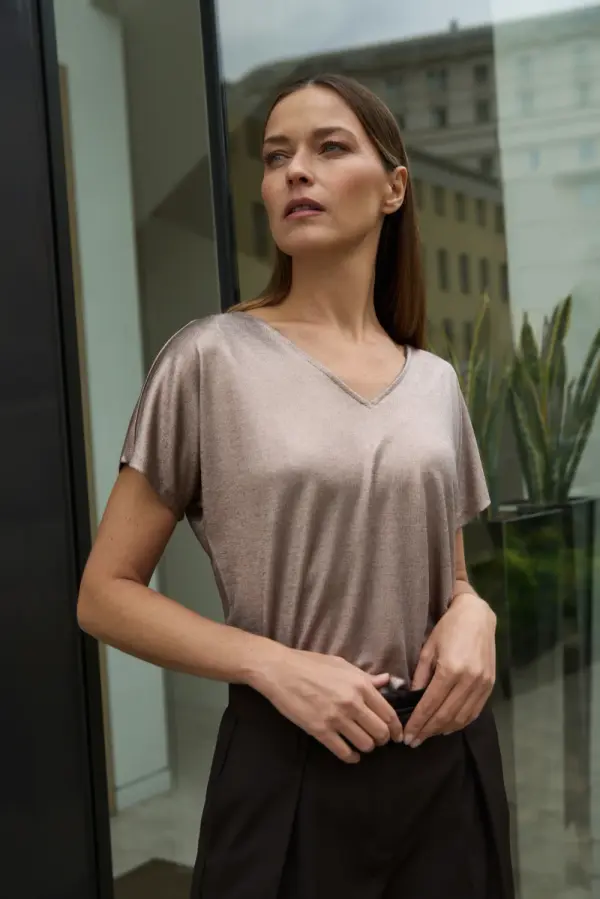 Marisse Златна тениска Marisse