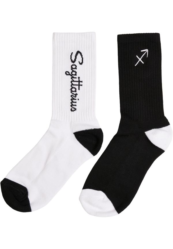 MT Accessoires Zodiac Socks 2-Pack Black/White Shooter