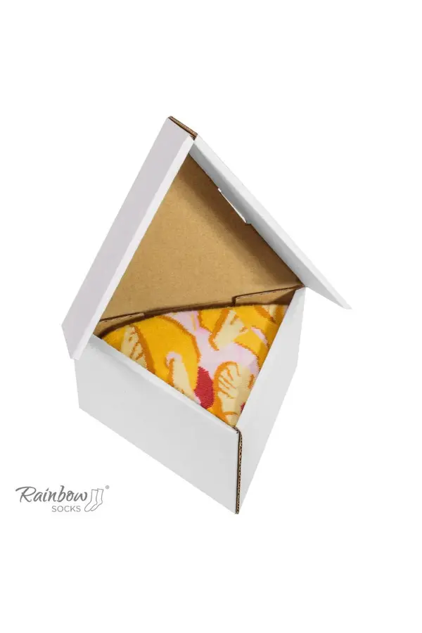 ZOOKSY/RAINBOW SOCKS ZOOKSY/RAINBOW SOCKS Чорапи Rainbow 1 чифт хавайски чорапи за пица