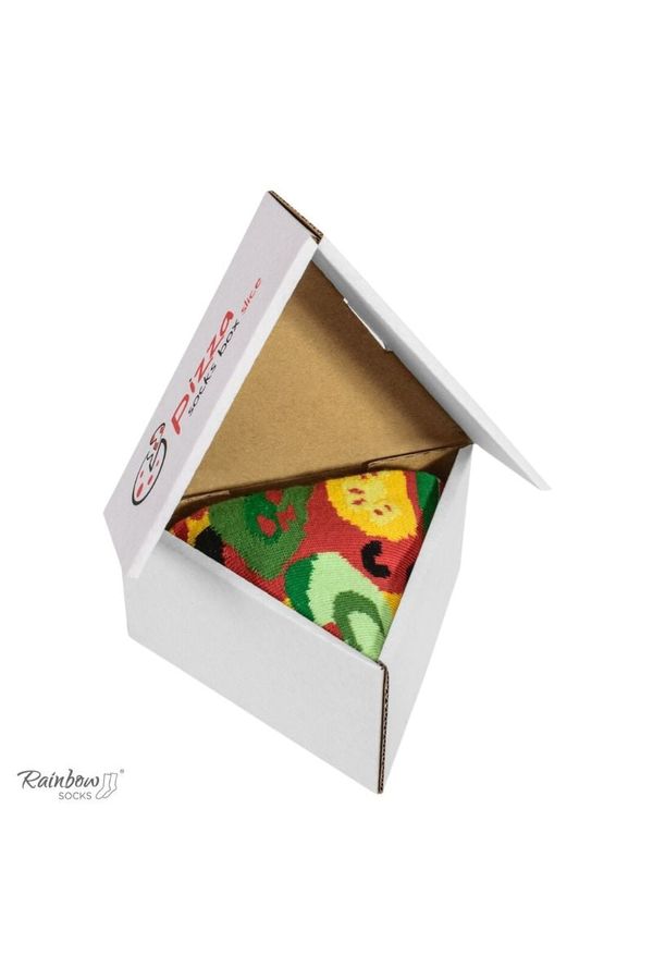 ZOOKSY/RAINBOW SOCKS ZOOKSY/RAINBOW SOCKS Чорапи Rainbow 1 чифт вегетариански чорапи за пица