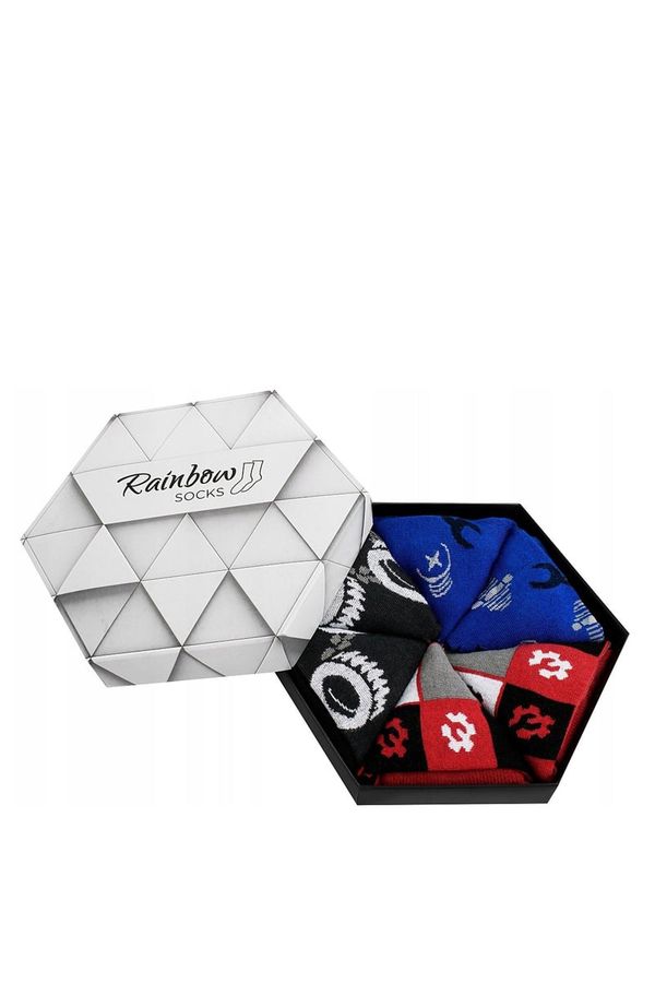 ZOOKSY/RAINBOW SOCKS ZOOKSY/RAINBOW SOCKS Чорапи Rainbow за автомобилния фен 3 чифта