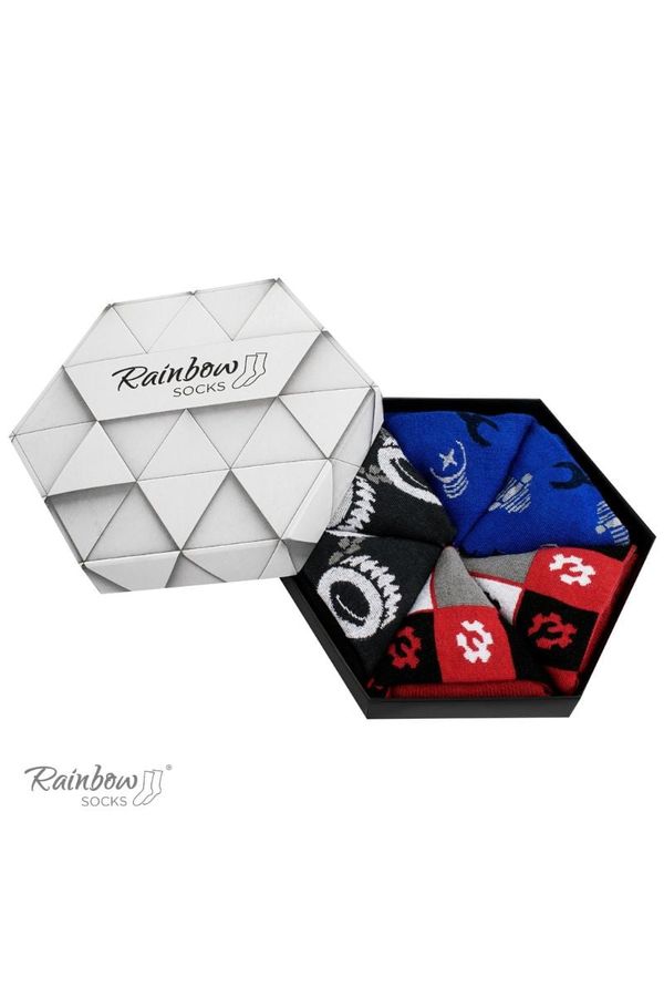 ZOOKSY/RAINBOW SOCKS ZOOKSY/RAINBOW SOCKS Чорапи Rainbow за автомобилния фен 3 чифта