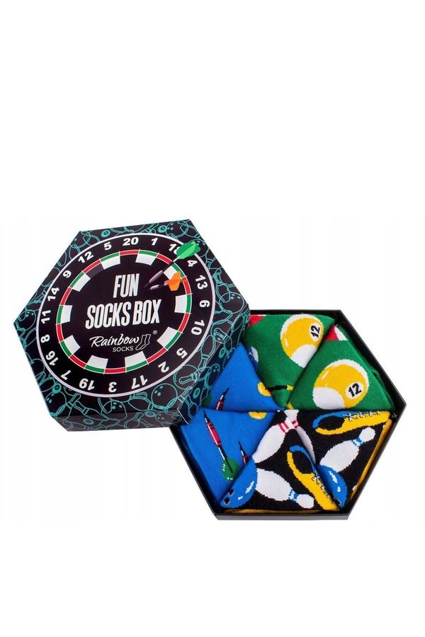 ZOOKSY/RAINBOW SOCKS ZOOKSY/RAINBOW SOCKS Чорапи Rainbow за любителите на развлеченията 3 чифта