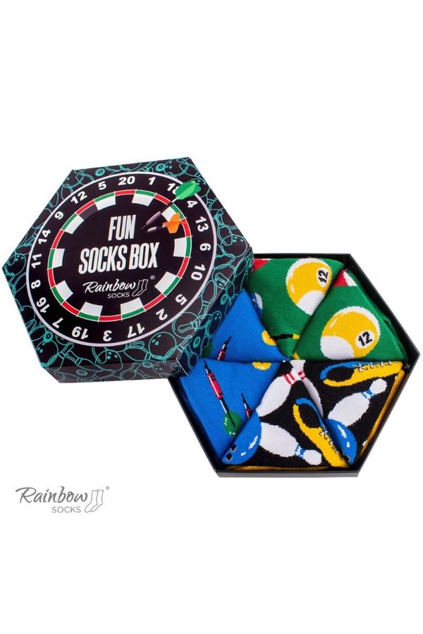 ZOOKSY/RAINBOW SOCKS ZOOKSY/RAINBOW SOCKS Чорапи Rainbow за любителите на развлеченията 3 чифта