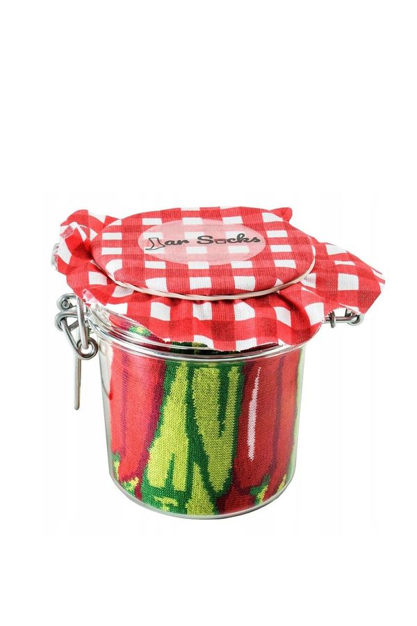 ZOOKSY/RAINBOW SOCKS ZOOKSY/RAINBOW SOCKS Чорапи Rainbow Зеленчуци в буркан Люти чушки Грах с моркови 2 чифта