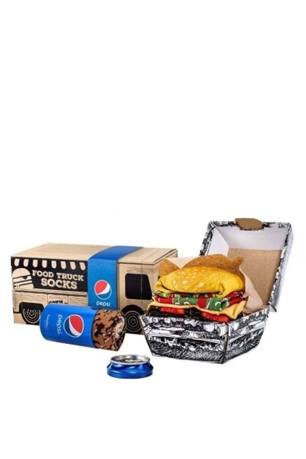 ZOOKSY/RAINBOW SOCKS ZOOKSY/RAINBOW SOCKS Комплект чорапи Pepsi x Rainbow Socks Food Truck 3 чифта