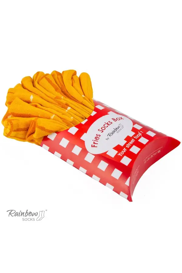ZOOKSY/RAINBOW SOCKS ZOOKSY/RAINBOW SOCKS Комплект чорапи Rainbow Socks пържени картофи 2 чифта