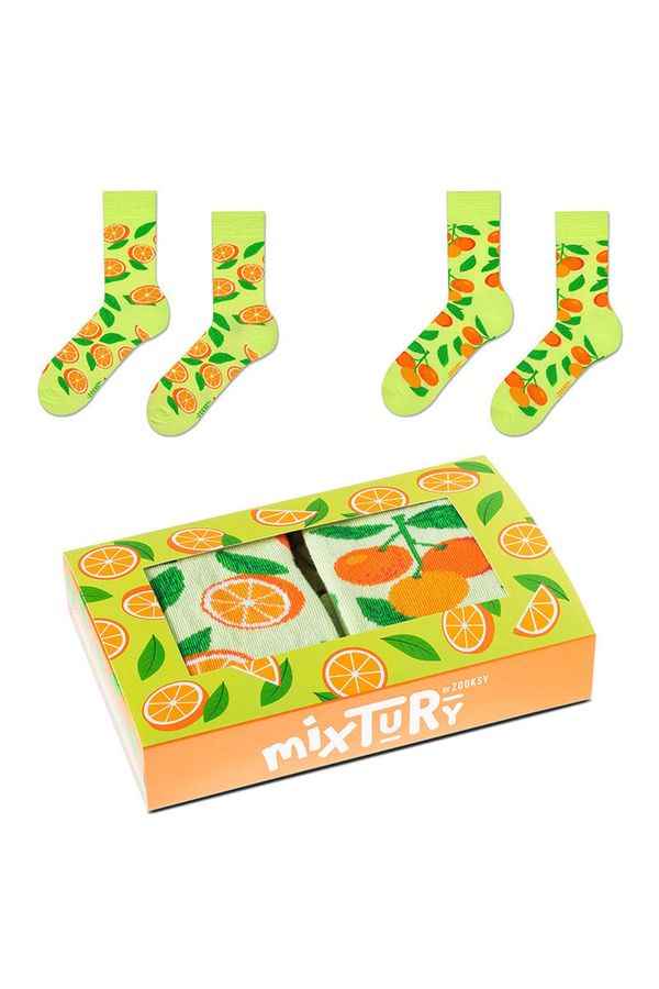 ZOOKSY/RAINBOW SOCKS ZOOKSY/RAINBOW SOCKS Комплект чорапи Zooxy mixTURY Oranges 2 чифта