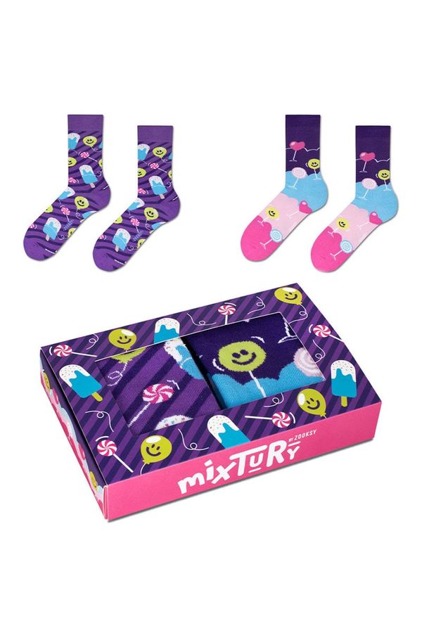ZOOKSY/RAINBOW SOCKS ZOOKSY/RAINBOW SOCKS Комплект чорапи Zooxy mixTURY Sweets 2 чифта