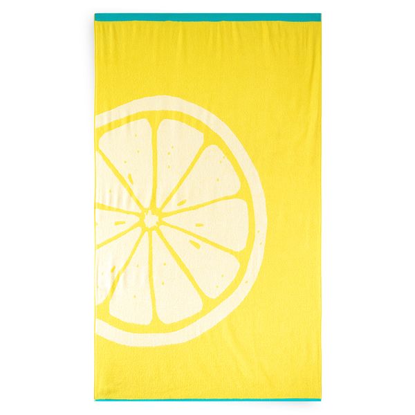 Zwoltex Zwoltex Unisex's Beach Towel Citron