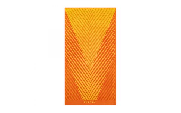 Zwoltex Zwoltex Unisex's Gym Bench Towel Energy AB Orange/Yellow