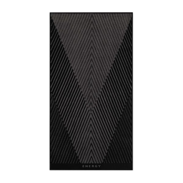 Zwoltex Zwoltex Unisex's Sport Towel Energy AB Black/Graphite