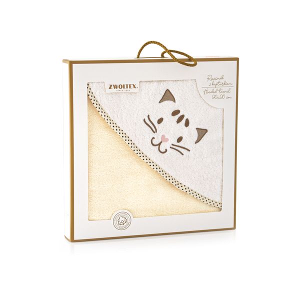 Zwoltex Zwoltex Unisex's Towel With Hood Kotek