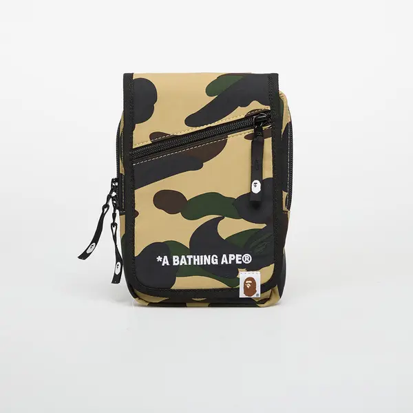 A BATHING APE A BATHING APE 1St Camo Phone Bag Yellow Universal
