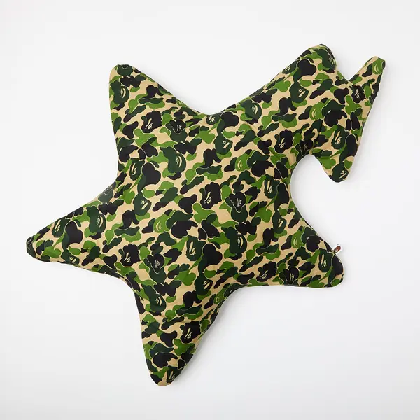 A BATHING APE A BATHING APE Abc Camo Sta Big Cushion Green Universal