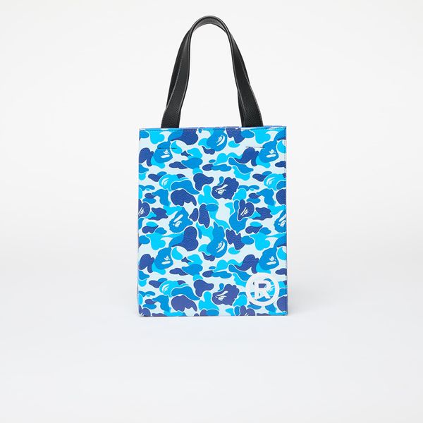 A BATHING APE A BATHING APE Abc Camo Tote Bag Blue