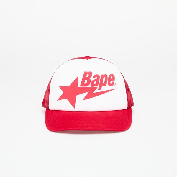 A BATHING APE A BATHING APE Bape Sta Mesh Cap M Red Universal