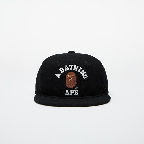 A BATHING APE A BATHING APE College Wool Cap M Black Universal