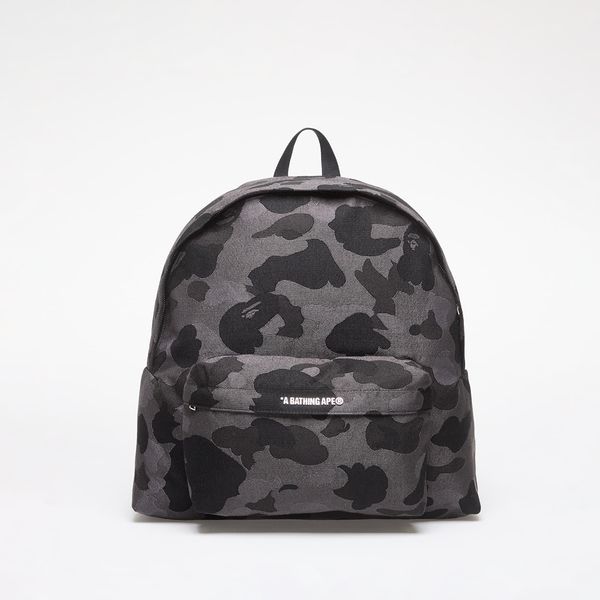 A BATHING APE A BATHING APE Solid Camo Jacquard Daypack Black Universal