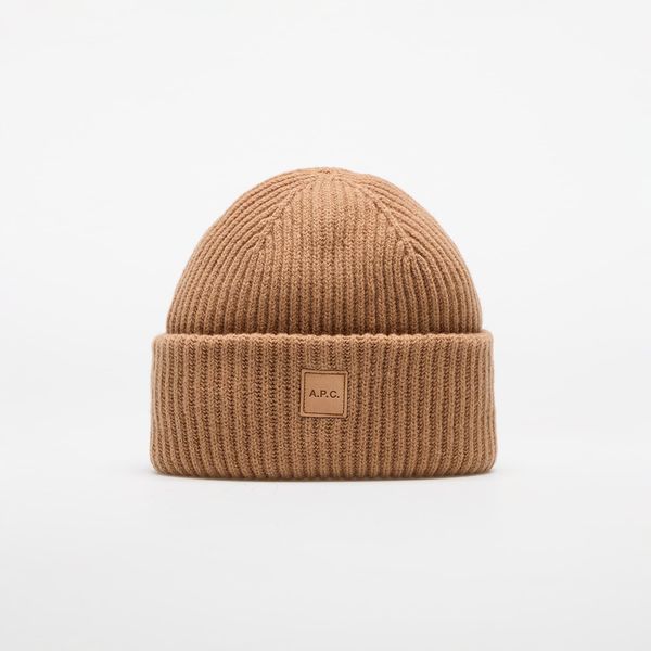 A.P.C. A.P.C. Michele Knit Beanie Camel 1