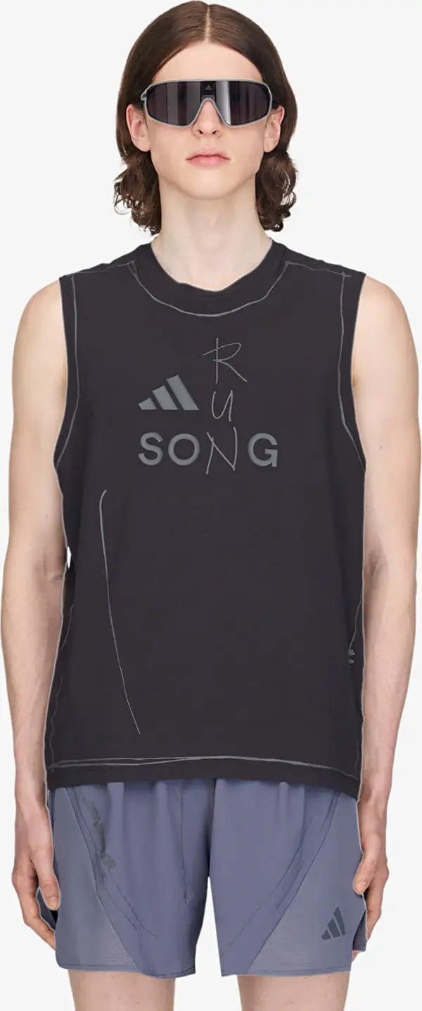 adidas Performance adidas Adi365 Sftm Running Tank Top Black L