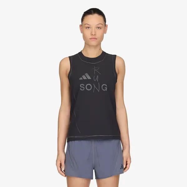 adidas Performance adidas Adi365 Sftm Running Tank Top Black XS