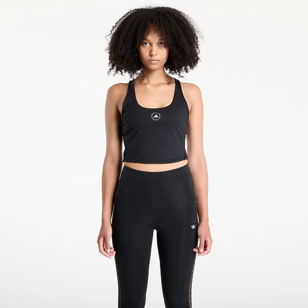 adidas Performance adidas By Stella McCartney Yoga Croptop Black M