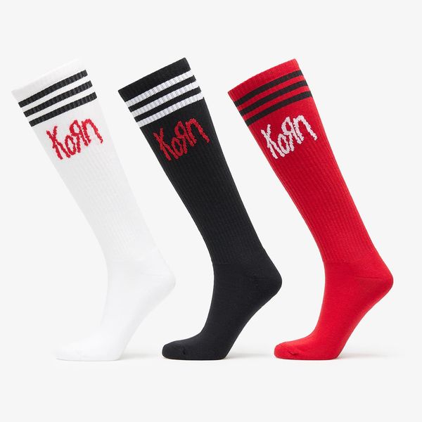 adidas Originals adidas Korn Socks White/ Black/ Better Scarlet S