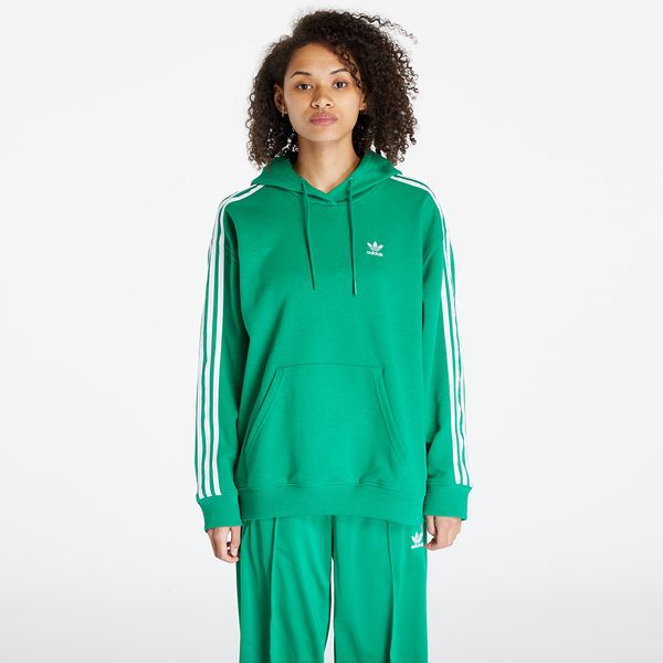 adidas Originals adidas Originals 3-Stripes Oversized Hoodie Green