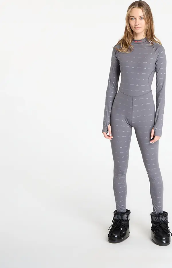 adidas Performance adidas x Moon Boot Bodysuit Granite/ Reflective Silver XL