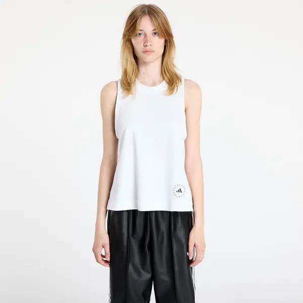 adidas Originals adidas x Stella McCartney Logo Tank Top White XS