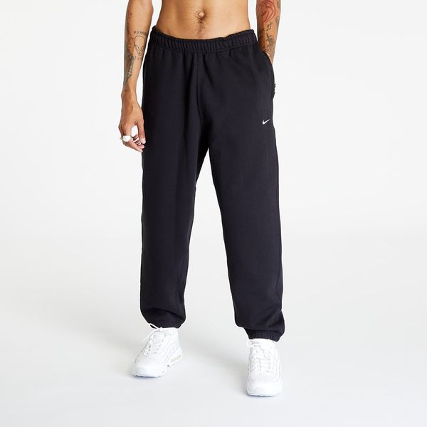 Nike Анцуг Nike Solo Swoosh Men's Fleece Pants Black/ White XL