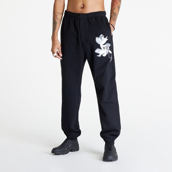 Y-3 Анцуг Y-3 Graphic French Terry Pants UNISEX Black XL