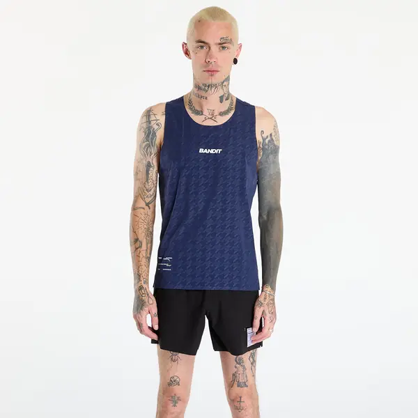 BANDIT Bandit Embossed Vento™ Performance Singlet NY Navy S