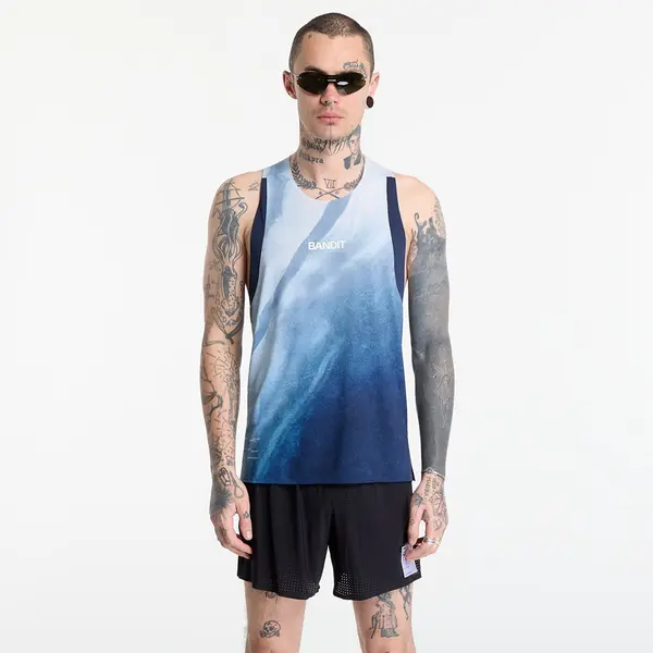 BANDIT BANDIT Men's Specter™ Race Singlet Undertow Ink Blue Multi XL