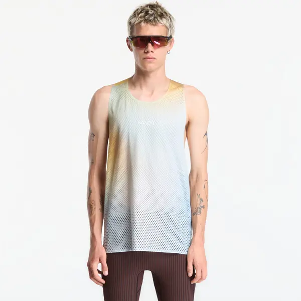 BANDIT BANDIT Shredder™ Race Singlet with Flopack™ Lagoon Multi L