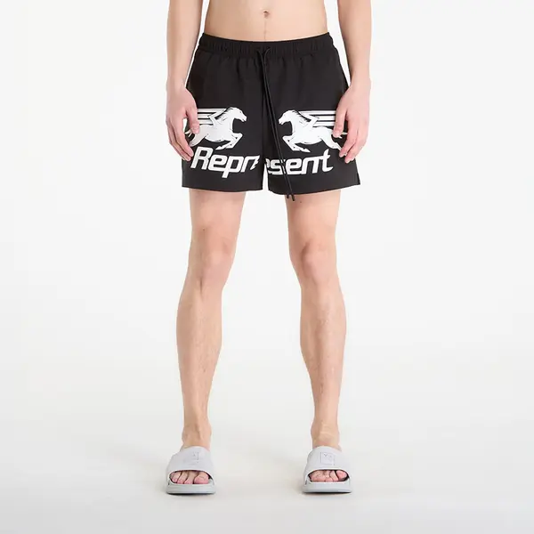 REPRESENT Бански REPRESENT Nothing Faster Swim Short Jet Black XXL