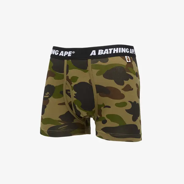 A BATHING APE Боксерки A BATHING APE 1St Camo Trunks Green XL