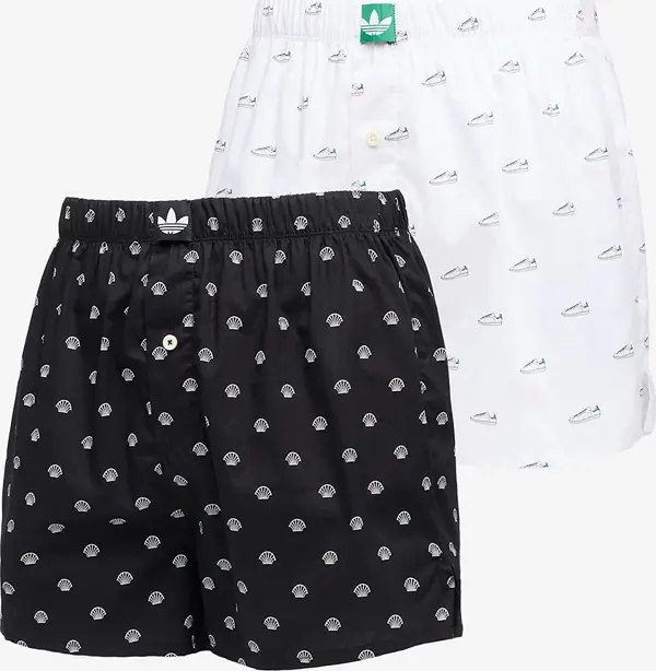 adidas Originals Боксерки adidas Woven Boxer 2-Pack Black/ White S