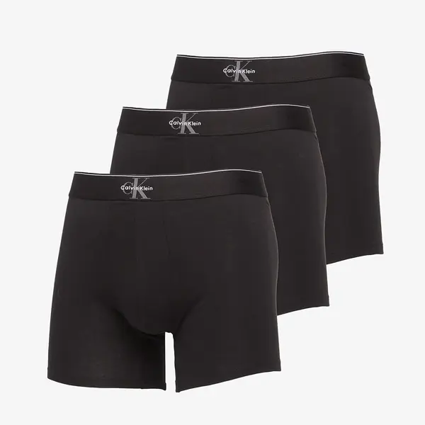Calvin Klein Боксерки Calvin Klein Boxer Brief 3-Pack Black S
