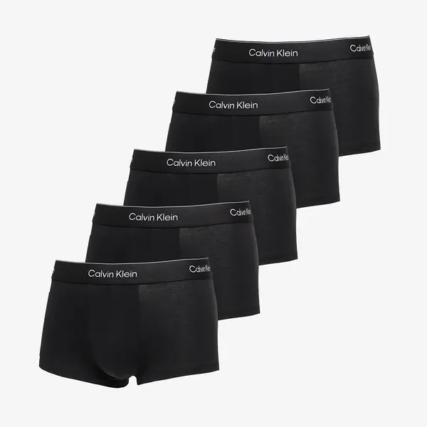 Calvin Klein Боксерки Calvin Klein Icon Cotton Stretch Low Rise Trunk 5-Pack Black S