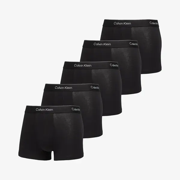 Calvin Klein Боксерки Calvin Klein Icon Cotton Stretch Trunk 5-Pack Black XL