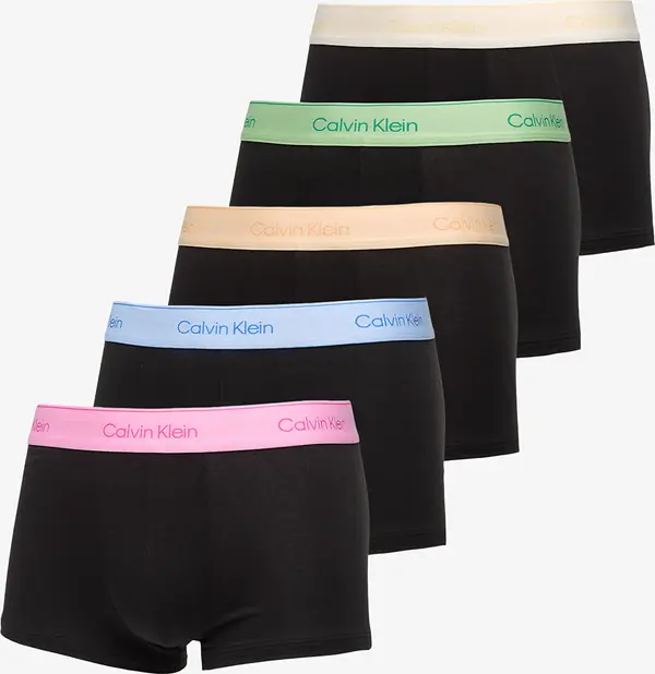 Calvin Klein Боксерки Calvin Klein Low Rise Trunk 5-Pack Purple XXL