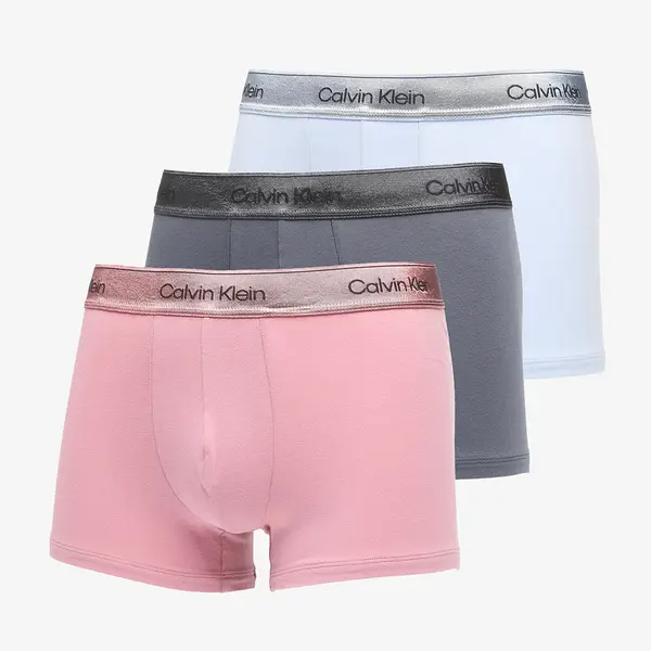 Calvin Klein Боксерки Calvin Klein Trunk 3-Pack Pink XL